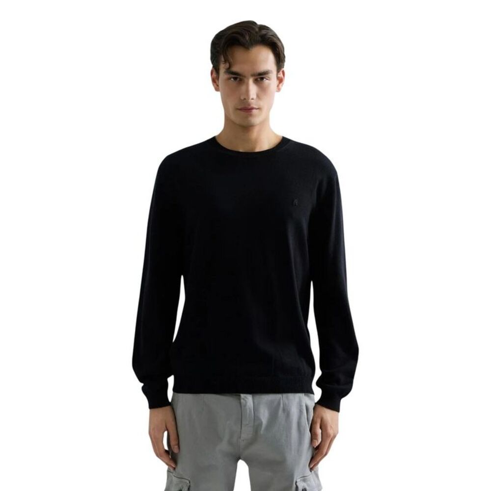 Replay Black Cotton Men's Sweatshirt